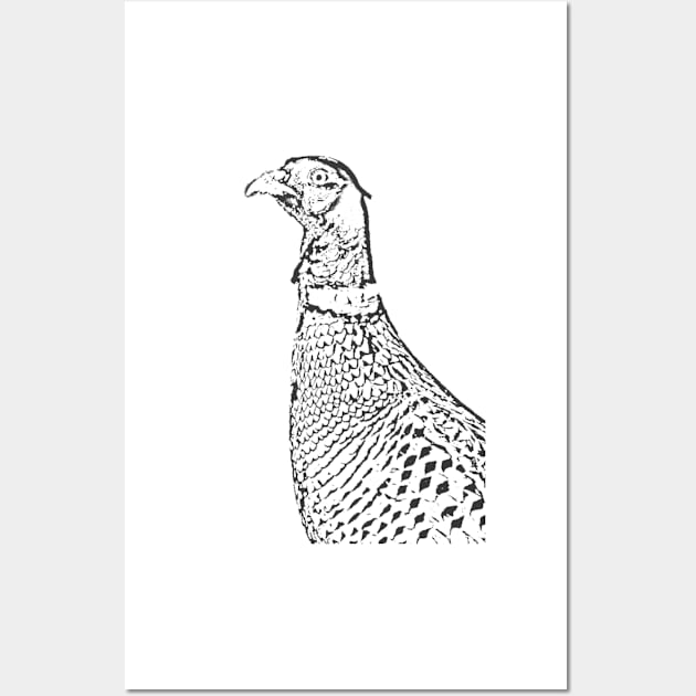 Pheasant Wall Art by nloooo